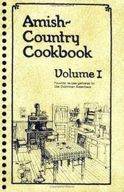 Cover of: Amish-Country Cookbook Vol. 1