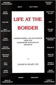 Cover of: Life at the Border - Understanding and Recovering from the Borderline Personality Disorder