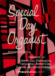 Special day organist by Harold DeCou
