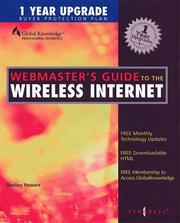 Cover of: Webmaster's Guide to the Wireless Internet