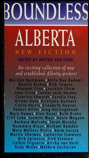 Cover of: Boundless Alberta by edited by Aritha Van Herk.