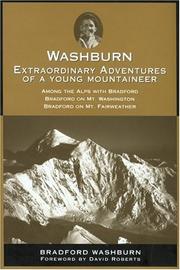 Cover of: Washburn: Extraordinary Adventures of a Young Mountaineer