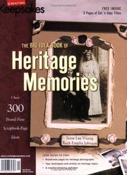 Cover of: The Big Idea Book of Heritage Memories