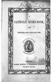 Cover of: A Catholic Hymn-Book by 