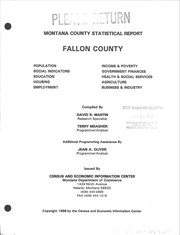 Cover of: Fallon County by David R. Martin, Terry Meagher