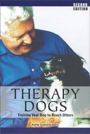 Cover of: Therapy Dogs by Kathy Diamond Davis, Kathy Diamond Davis