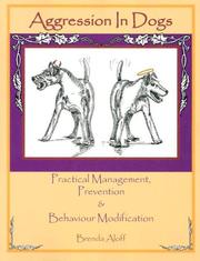 Cover of: Aggression in Dogs by Brenda Aloff, Brenda Aloff