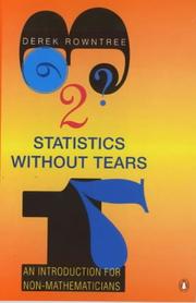 Cover of: Statistics Without Tears (Penguin Science) by Derek Rowntree, Derek Rowntree