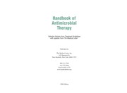 Cover of: Handbook of antimicrobial therapy by Mark Abramowicz