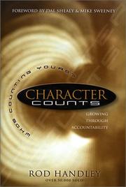 Cover of: Character Counts: Who's Counting Yours?