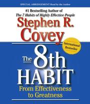 Cover of: The 8th Habit by Stephen R. Covey