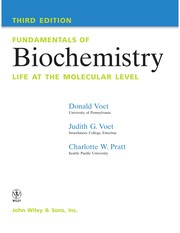 Cover of: Fundamentals of biochemistry by Donald Voet