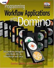 Cover of: Programming workflow applications with Domino