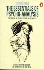 Cover of: Essentials of Psycho-Analysis: The Definitive Collection of Sigmund Freud's Writing (Penguin Psychology)