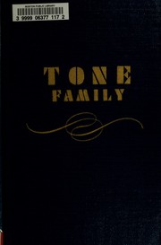 Cover of: Tone family by Kenneth Edward Tone