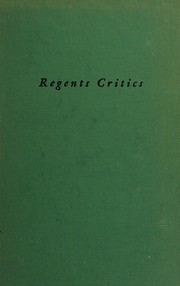 Cover of: Literary criticism of George Henry Lewes. by George Henry Lewes
