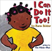 Cover of: I can do it too!