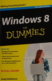 Cover of: Windows 8 for dummies