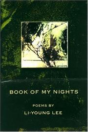 Cover of: Book of My Nights: Poems