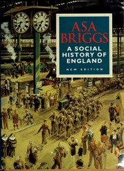 Cover of: A Social History of England by 