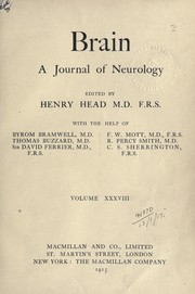 Cover of: Brain by Robin Cook