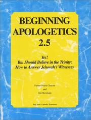 Cover of: Beginning Apologetics 2.5  by Frank Chacon, Jim Burnham