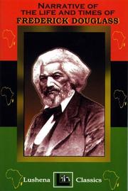 Cover of: Narrative Of The Life & Times Of Frederick Douglass by Frederick Douglass