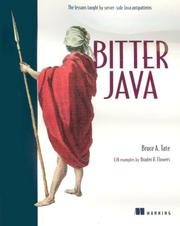 Cover of: Bitter Java by Bruce Tate