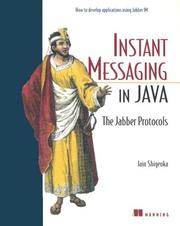 Cover of: Instant Messaging in Java by Iain Shigeoka