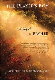 Cover of: The Player's Boy by Bryher