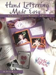 Cover of: Hand Lettering Made Easy by Debra Beagle