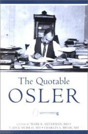 Cover of: The quotable Osler by Sir William Osler