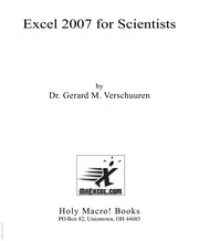 Cover of: Excel 2007 for scientists by G. M. N. Verschuuren