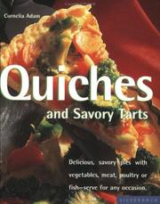 Cover of: Quiches and savory tarts
