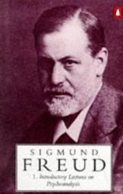 Cover of: Introductory Lectures on Psychoanalysis (Penguin Freud Library)