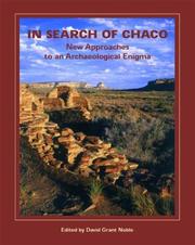 Cover of: In Search of Chaco by David Grant Noble