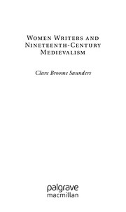 Cover of: Women writers and nineteenth-century medievalism by Clare Broome Saunders
