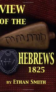 Cover of: View of the Hebrews 1825