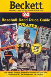 Cover of: Beckett Baseball Card Price Guide (Beckett Baseball Card Price Guide, 24)