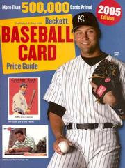 Cover of: Beckett Baseball Card Price Guide