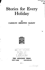 Cover of: Stories for every holiday