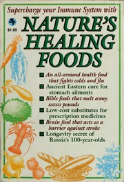 Cover of: Nature's healing foods