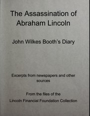 Cover of: The assassination of Abraham Lincoln by Lincoln Financial Foundation Collection