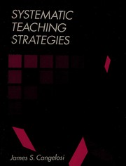 Cover of: Systematic teaching strategies