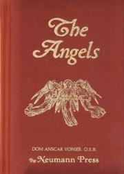 Cover of: The Angels by Dom Anscar Vonier