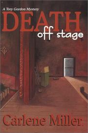 Cover of: Death off stage | Carlene Miller