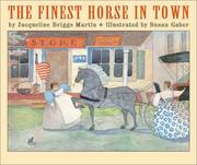 Cover of: The Finest Horse in Town