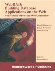 Cover of: WebRAD: Building Database Applications on the Web with Visual FoxPro and Web Connection