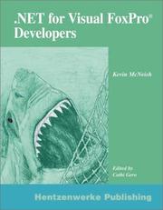 Cover of: Microsoft .NET for Visual FoxPro Developers