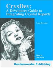 Cover of: CrysDev: A Developer's Guide to Integrating Crystal Reports